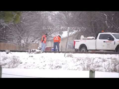 Winter Scenes from Central Oklahoma Snow Storm Part 2 - February 5, 2020