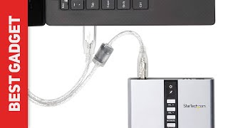 Video thumbnail for Best External Sound Cards 2022 - StarTech.com 7.1 USB Review by ReviewTube99