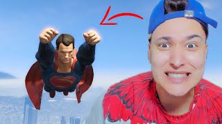 اصلانو تحول الي سوبر مان ???? فى قراند 5