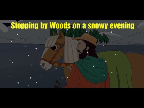 Stopping by Woods on a snowy evening
