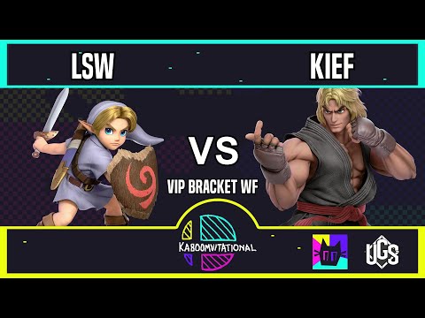 Kaboomvitational  -  VIP Bracket WF  -  LSW(Young Link) Vs. Kief(Ken)