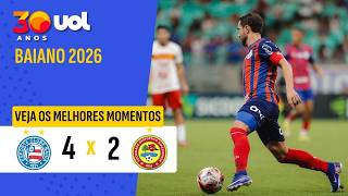 BAHIA 4 X 2 JUAZEIRENSE: TRICOLOR TOMA SUSTO, MAS VENCE E VAI À FINAL l MELHORES MOMENTOS