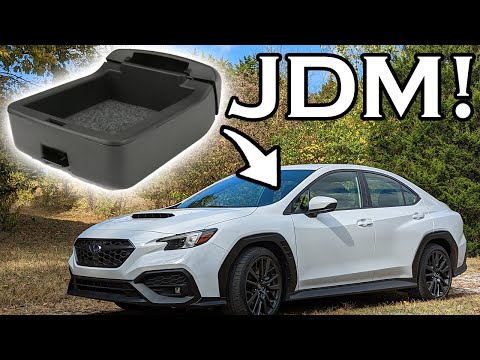2022 WRX JDM Armrest install! #2022wrx #subaru #wrx