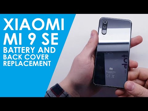 Xiaomi Mi 9 SE Battery and back cover replacement