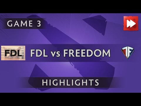 Friendship, Dedication, Love vs Team Freedom Dota 2 [Game 3] ProDotA Cup Series by Azubu.tv