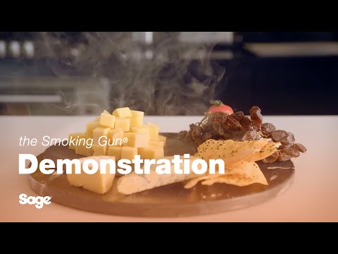 The Smoking Gun® | Infuse smoky flavours into your favourite cheeses | Sage Appliances UK