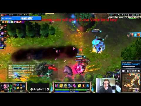 Bjergsen Leblanc vs Annie - Mid - [Replay LOL] 2014