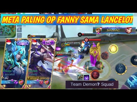 META PALING OP DARI DWIWOII!! ARXQ15 FANNY VS OP HERO | MOBILE LEGENDS