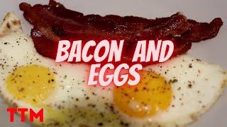 Bacon and Eggs in the Air Fryer Oven ~ Easy Cooking