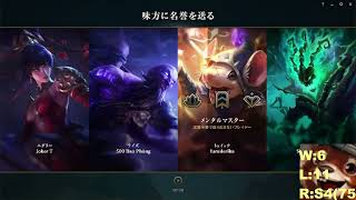 【LoL】S4:75~ グラマス目指して146日目 (Part 1/2)