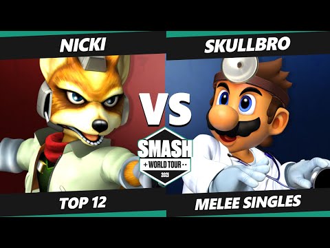 SWT EU RF Top 12 - Nicki (Fox) Vs. skullbro (Dr. Mario) SSBM Smash Melee Tournament