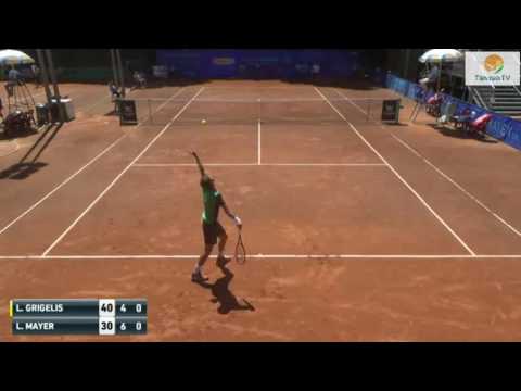 Laurynas Grigelis - Leonardo Mayer - Teniso Tv