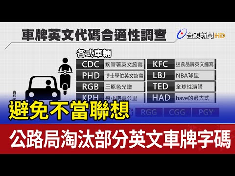 車牌英文查詢