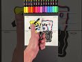 One Drawing But 4 Different Styles Pt 4 Shorts