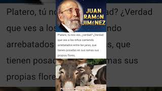 JUAN RAMÓN JIMÉNEZ PLATERO Y YO. cap_CXXXIII Nostalgia.Voz y video Isabel Vilariño