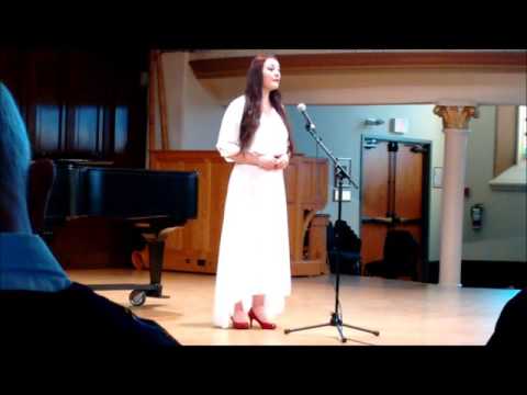 Corina  at the Sound of Switzerland Concert