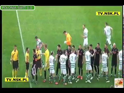 tv.nsk.pl 2016-04-17 Polonia Warszawa SA - MKS Świt Nowy Dwór Maz. 2-1 (0-1) zapis całego meczu