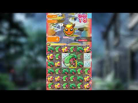 Pokemon Shuffle - Main Stage 459 - Flareon - 20190602