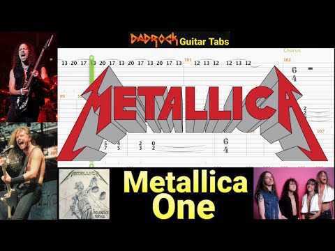 One - Metallica - Lead Guitar TABS Lesson