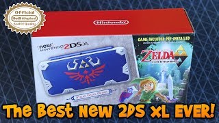 I LOVE The Nintendo New 2DS XL! Hylian Shield Edition Unboxing! My New Favorite!