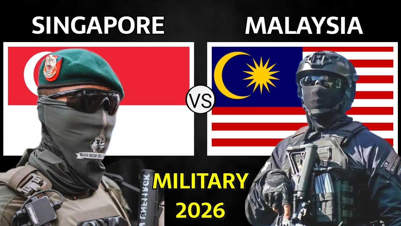Singapore vs Malaysia Military Power Comparison 2026