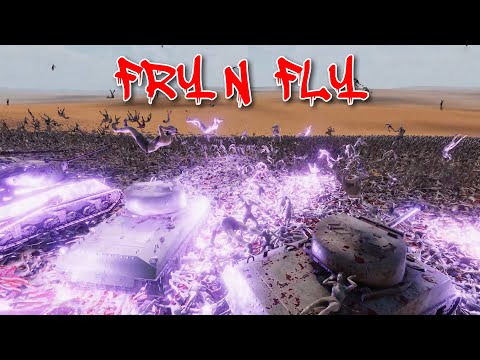 500 Tesla Tanks vs 2,000,000 Zombies! - Ultimate Epic Battle Simulator 2 | UEBS 2