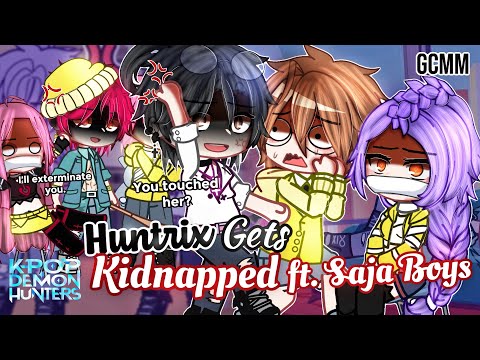 HUNTRIX Gets Kidnapped ft. SAJA Boys | KPOP Demon Hunters | GLMM / GCMM | Gacha Club Mini Movie