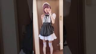 【TikTok】 ありがとう♡メイド服バージョン #shorts