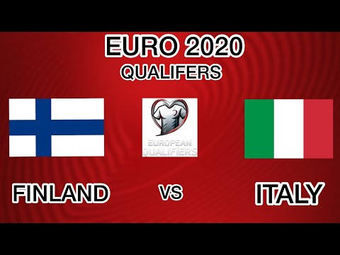 FINLAND vs ITALY | EURO 2020 Qualification | 8/9/19 | FIFA 19 Realistic Gameplay