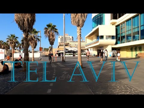 Tel Aviv Promenade Jaffa Port Ride Bike Israel 2020 טיילת תל אביב נמל יפו נסיעה על אופניים ישראל