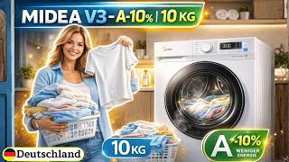 Midea Waschmaschine V3 series MFV3EW100BA10 - Der 10 kg Test & Erfahrungen