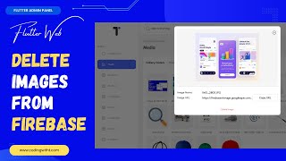 Delete Images from Firebase Storage and Firestore | Flutter Web eCommerce Admin Panel Tutorial