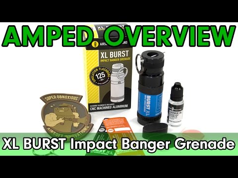 Amped Overview - Airsoft Innovations XL Burst Impact Sound Grenade