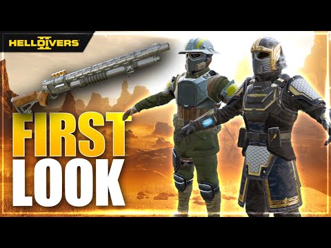 First Look At Helldivers 2 New Upcoming Warbond & Stratagems