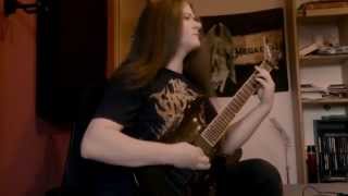 Coroner - Reborn Through Hate (FULL Guitar Cover + Solo)