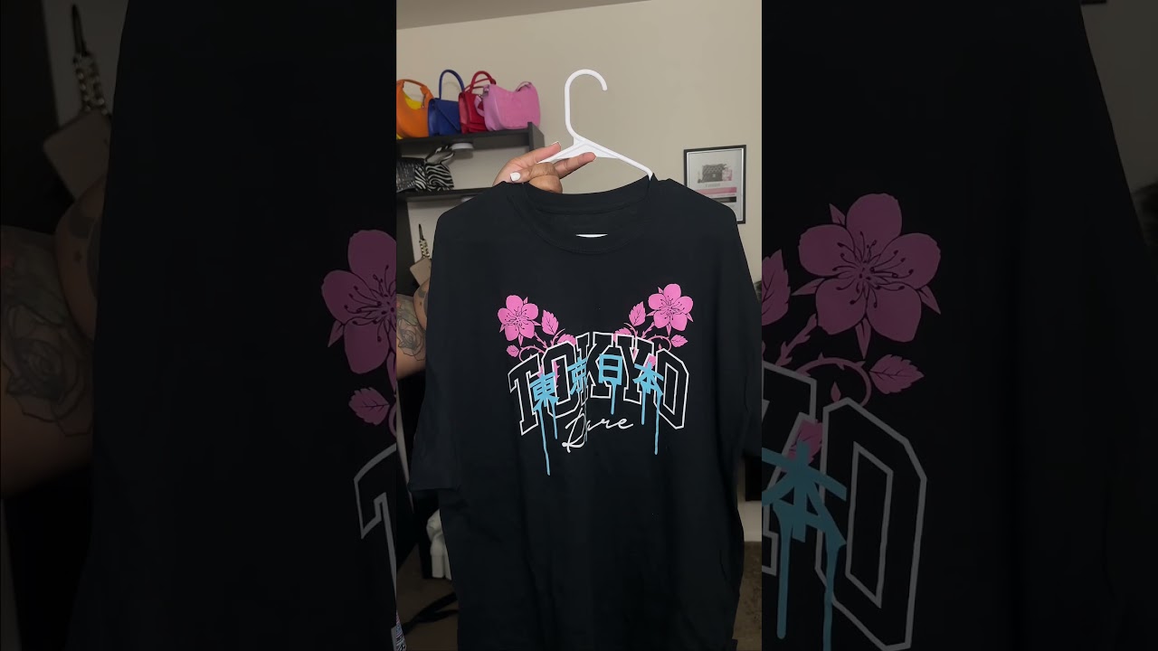 Graphic tee haul #graphictee #graphictees #fashiontrends