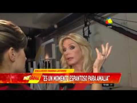 Yanina Latorre habló de amalia granata