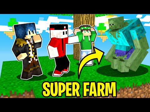 RICOSTRUISCO LA MIA SUPER FARM Nella Big Skyblock Ep. 11