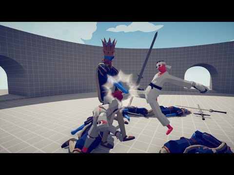 2 KICKBOXERS vs 10x UNITS - TABS - Totally Accurate Battle Simulator