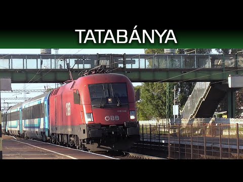 Nem várt kocsikkal jött a LISZT FERENC EuroCity | Vonatok Tatabányán 2022