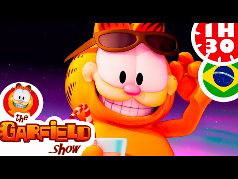 🚀 Garfield viaja no tempo e no espaço! 🚀