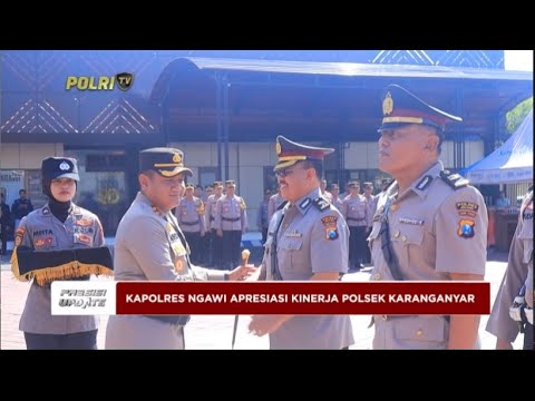 PRESISI UPDATE : POLRES NGAWI GELAR SERTIJAB KAPOLSEK KARANGANYAR 21/05/2024 (2/2)
