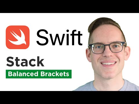 Stack - Balanced Brackets (Swift Code Challenge) thumbnail