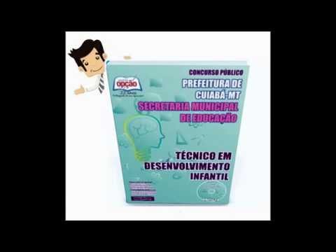Apostila SME de Cuiabá 2015 - Técnico em Desenvolvimento Infantil
