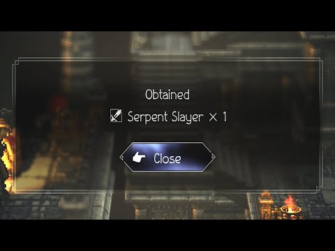 Octopath Traveler 2 Serpent Slayer - Danger level 55 Infernal Castle