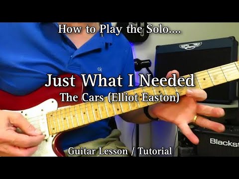 Classic Solos of the 70s. Just What I Needed - The Cars (Elliot Easton). Guitar Lesson / Tutorial.