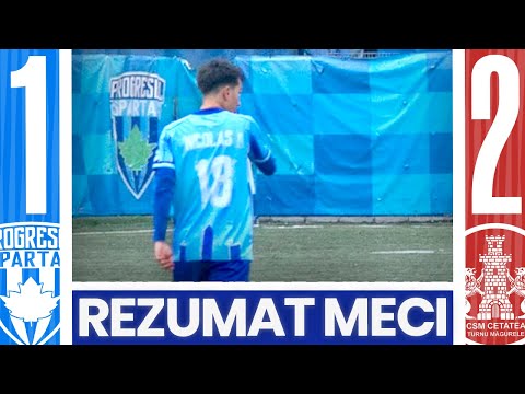 SUMMARY - Progresul Spartac 1-2 Cetatea Turnu Măgurele - 3RD LEAGUE - 9TH STAGE