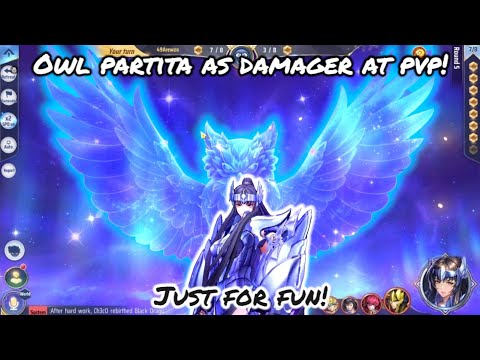 Saint Seiya: Awakening (KOTZ) - Owl Partita as Damage at PvP for Fun!