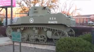 preview picture of video 'Oak Lawn Il. Tank Memorial, Vintage Pre WW2'