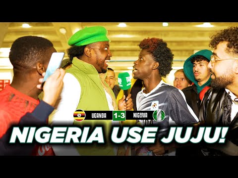 UGANDA 1-3 NIGERIA ( UGANDAN & NIGERIAN FANS REACTION) AFCON 2025